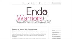 Desktop Screenshot of endowarriorssupport.com